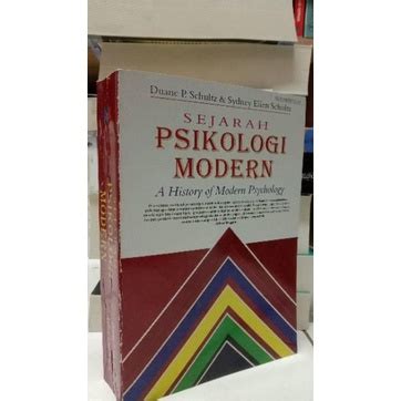 Jual Sejarah Psikologi Modern Edisi Kesepuluh Duane P Schultz Sydney