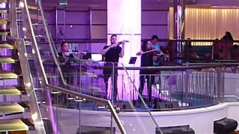 New Age Violin Trio On Carnival Vista Cruise March 2018 Beautiful