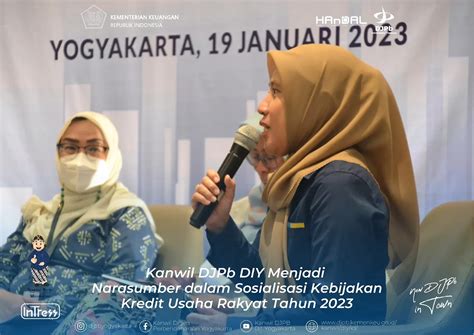 Kanwil DJPb DIY Menjadi Narasumber Dalam Sosialisasi Kebijakan Kredit