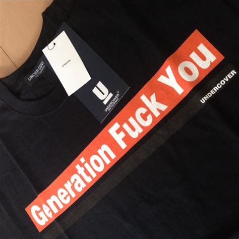 アンダーカバー Generation Fuck You Tシャツ BLACKS Sサイズ以下 売買されたオークション情報yahooの商品情報をアーカイブ公開 オークファンaucfan