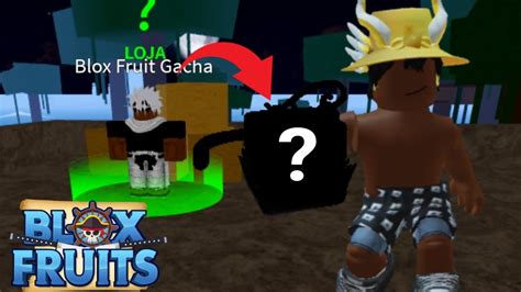 Girando Minha Primeira Fruta No Blox Fruits Youtube