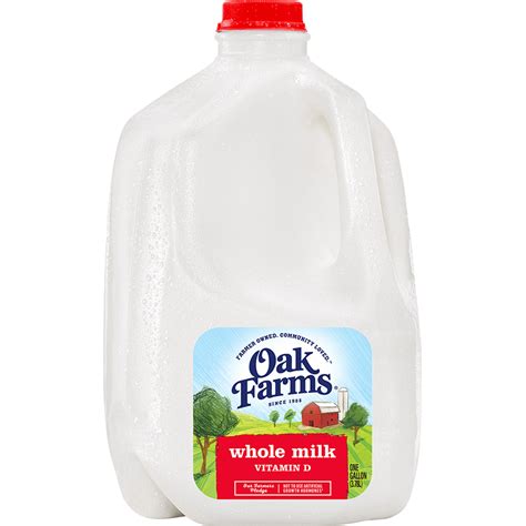 Whole Milk Plastic Gallon Oak Farms® Dairy