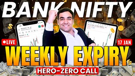 Live Expiry Hero Or Zero Trade Live Trade Bank Nifty Expiry Jan