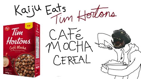 Tim Hortons Cafe Mocha Flavoured Cereal Youtube