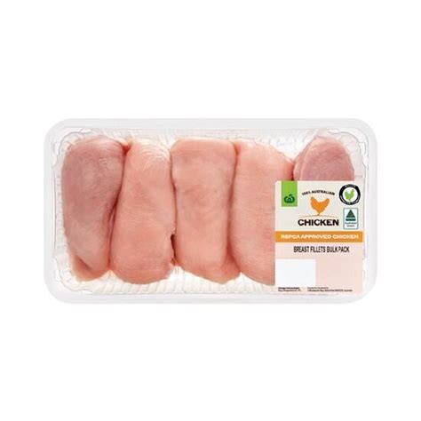 Australian Fresh Rspca Approved Chicken Breast Fillets Bulk Tray From