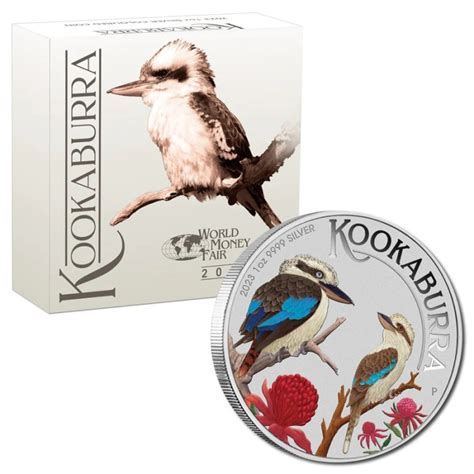 Srebrna Moneta Australian Kookaburra Wmf Uncja