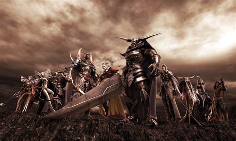 Wallpaper Ffdissidia X Px Action Adventure Combat