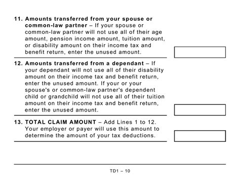 Form Td1 2023 Fill Out Sign Online And Download Printable Pdf Canada Templateroller