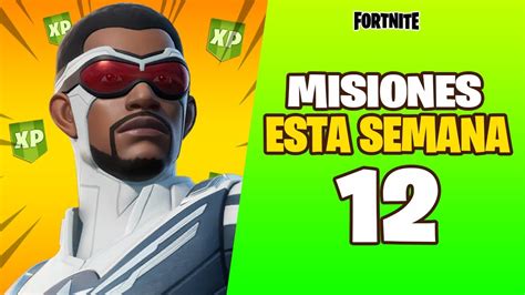 Como Completar Todas Las Misiones De Esta Semana 12 De Fortnite Capitulo 4 Temporada 1 Youtube