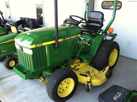 1990 John Deere 670 Tractors Compact 1 40hp John Deere Machinefinder