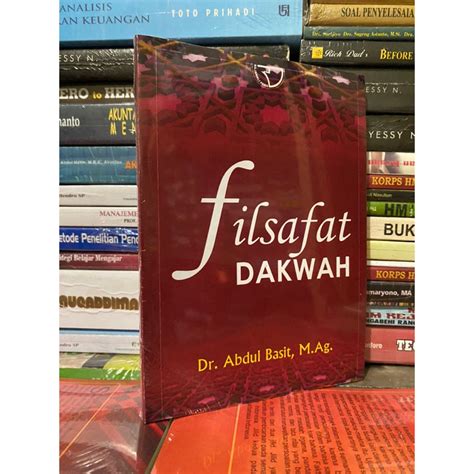 Jual Filsafat Dakwah Dr Abdul Basit M Ag Shopee Indonesia