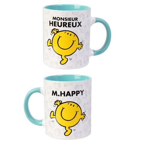 Mug Cl Collection Madame Monsieur Mr Heureux Linnea Linge De