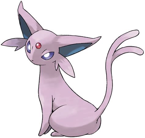 Espeon Official Artwork Gallery Pokémon Database