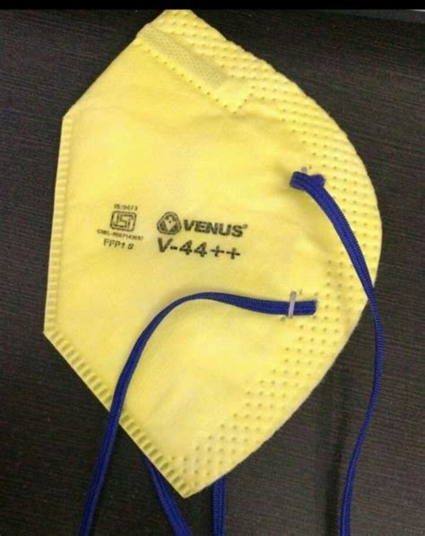 Disposable Ffp S Venus V Ffp Yellow Respirator Face Mask With