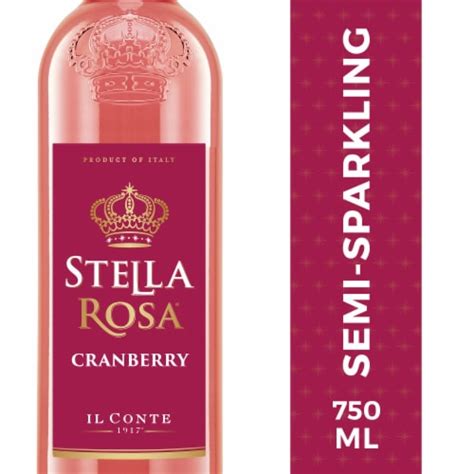 Stella Rosa Cranberry Semi Sweet Italian Ros Wine Ml Pick N Save