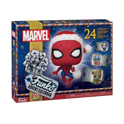 MARVEL Pocket Pop Calendrier De L Avent 24 Figurines