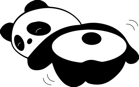 Twerking Panda Cartoon Clipart Large Size Png Image Pikpng