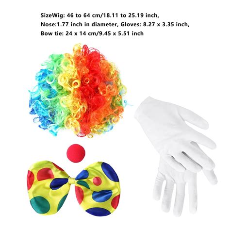 rainbow clown costume 7