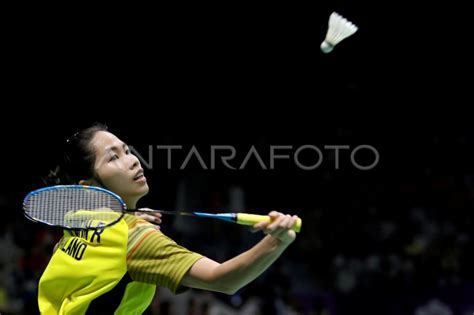 Bulu Tangkis Putri Thailand Antara Foto