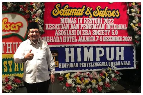 Himpuh Ucapkan Selamat Atas Terpilihnya Asrul Aziz Taba Sebagai Ketum