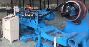 Buy Spiral Corrugated Steel Culvert Pipe Making Machine From Platinum