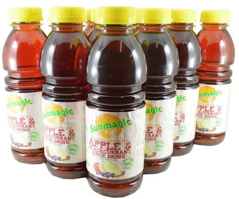 CASE PRICE Sunmagic Apple And Blackcurrant Juice Drink 12 X 500ml