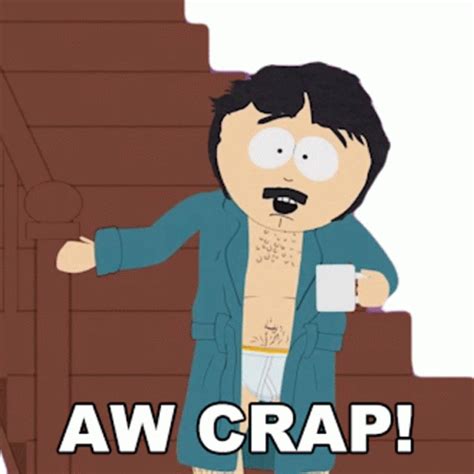 Aw Crap Randy Marsh Sticker Aw Crap Randy Marsh South Park Discover