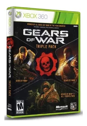 Juego Gears Of War Triple Pack Xbox 360 Media Fisica Epic MercadoLibre