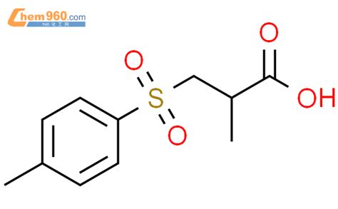 100059 61 8 Propanoic acid 2 methyl 3 4 methylphenyl sulfonyl CAS号