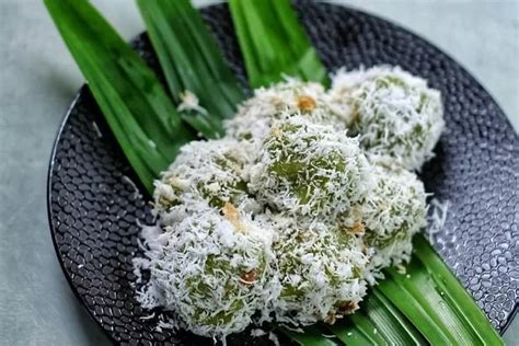 Jajanan Jadul Tempo Dulu Resep Klepon Singkong Pandan Isi Gula Merah