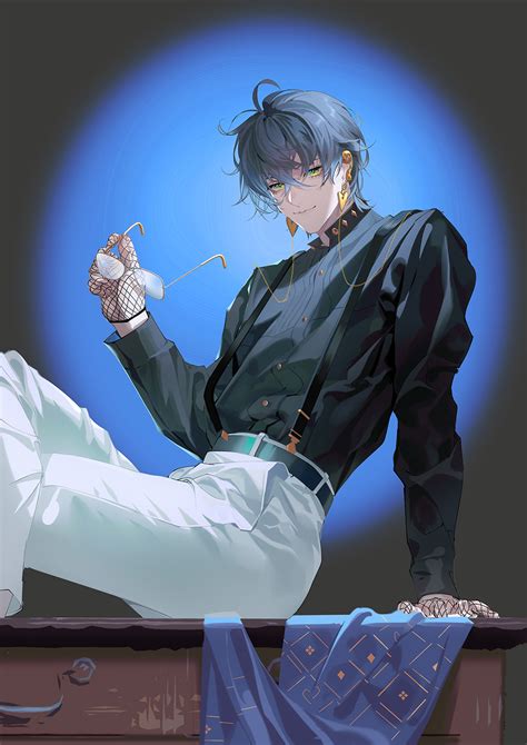 Top more than 81 blue hair anime boy - in.coedo.com.vn