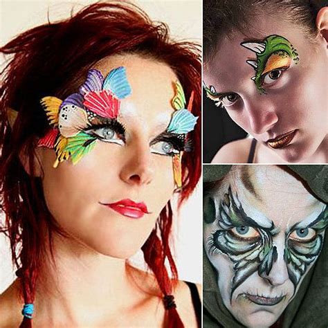 Awesome Last Minute Halloween Face Paint Ideas Face Painting