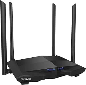 Tenda Ac U Ac Dual Band Gigabit Wi Fi Router Amazon Au Toys