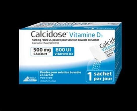 Calcidose Vitamine D Mg Ui Poudre Pour Solution Buvable