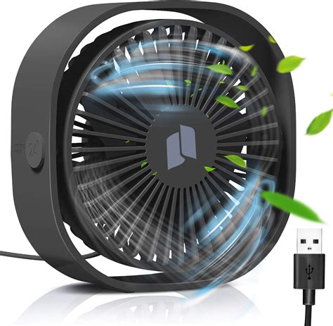 Amazon Tencoz USB Fan USB Desk Fan Portable Mini USB Fan Fan