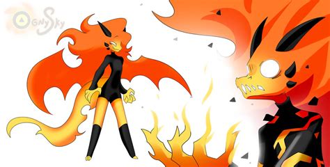 dragon form  ognysky  deviantart