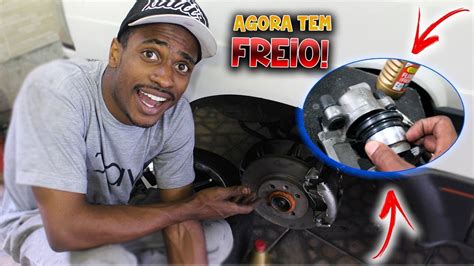 Freio Novo No Turb O E Como Trocar Os Reparos Da Pin A De Freio Vw