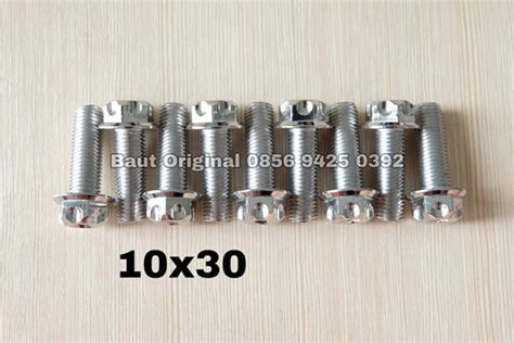 Jual Baut Probolt 10x30 Mm Stainless New Model Drat 14 Panjang 3 Cm