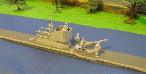 WW2 - Somewhere in France: 28mm U-boat crew - WIP