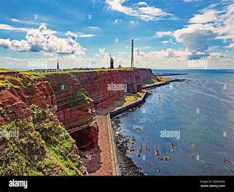 Heligoland high seas island in the North Sea Stock Photo - Alamy