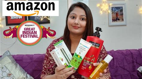 Amazon Best Skin Hair Care Haul Under Rs 500 Amazon Great Indian