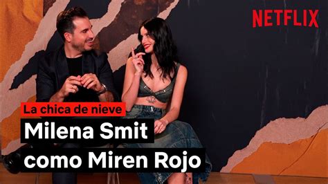 Milena Smit Como Miren Rojo La Chica De Nieve Netflix Espa A Youtube