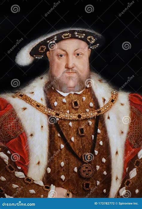 Portrait Of King Henry Viii Editorial Photography Image Of King