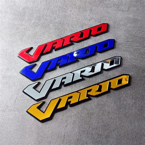 Jual Emblem Vario D Timbul Emblem D Vario Pcx Scoopy Honda