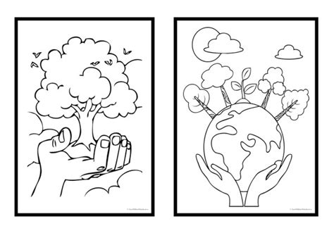 World Environment Day Colouring Pages Aussie Childcare Network