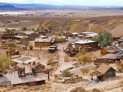 Abandoned Ghost Town Calico, California, United States, Founded in 1881 ...