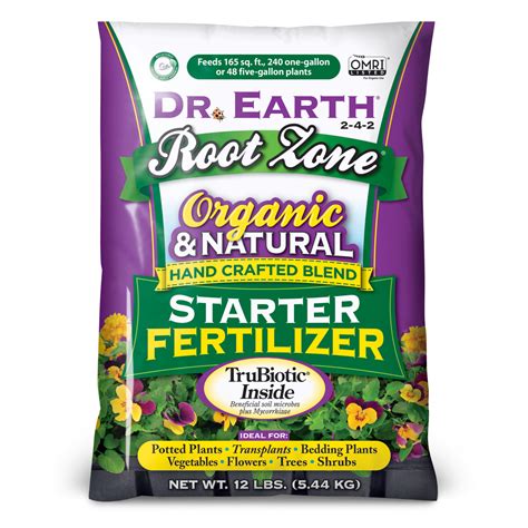 Root Zone® Starter Fertilizer Dr Earth