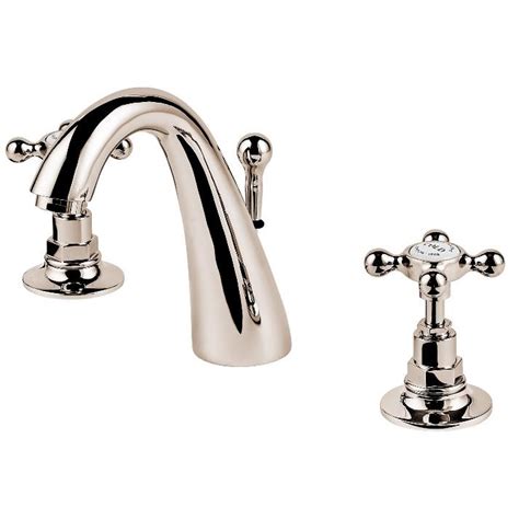 Barber Wilsons Basin Mixer 3 Hole 115mm Or 140mm Spout Puw Or Plug And Chain