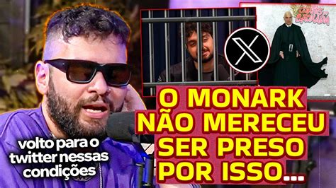 Tiago Santineli Comenta Volta Do Twitter E Pris O Do Monark Youtube