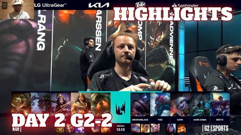 G2 Vs KOI Game 2 Highlights Day 2 LEC Summer 2023 Group Stage G2